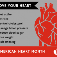 February is American Heart Month. Make sure you love your...